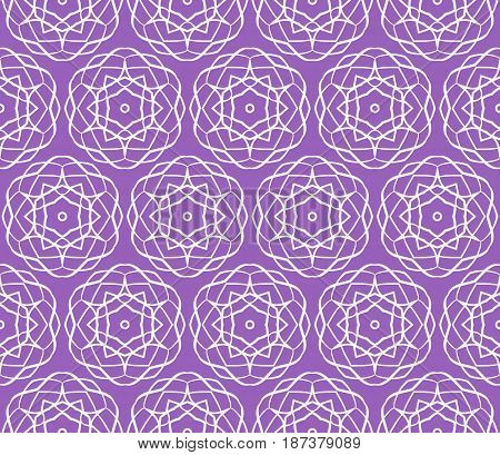 Floralgeometric Seamless Pattern Background. Luxury Texture For Wallpaper, Invitation. Vector Illust