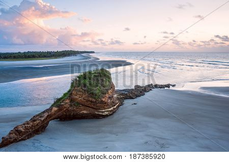 Small Charming Fishing Village Of Mompiche, Ecuadorian Pacific Coastline