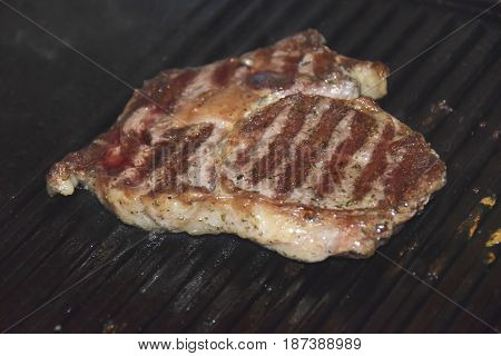 Steak Ribi Black Angus Grilled