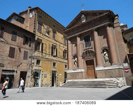 Church Of St Christopher In Siena