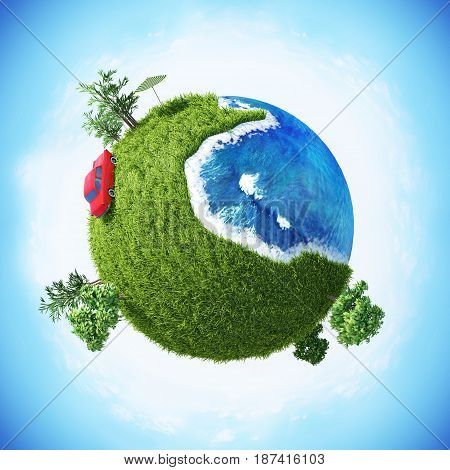 Green Planet Easy 3D ( version 08 )