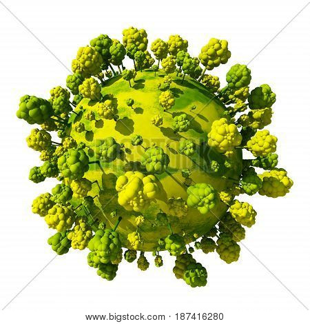 Planet Cartoon 3D ( version 02 )