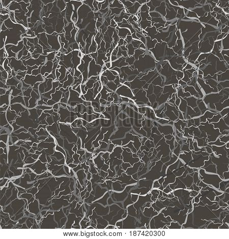 Crack for Disaster Design Isolated on Grey Background. Earthquake Failures. Movement of the Earths Crust