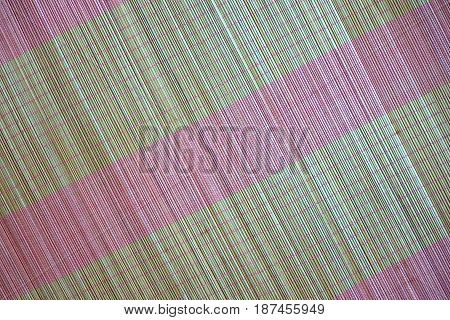Background of bamboo mat plate, Colorful pattern, Bamboo texture, Blank space of bamboo mat, Japanese bamboo mat