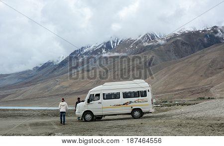 Mountain Road In Ladakh, India