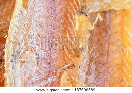 Dried fish. Dried fish background. Dried ballerus
