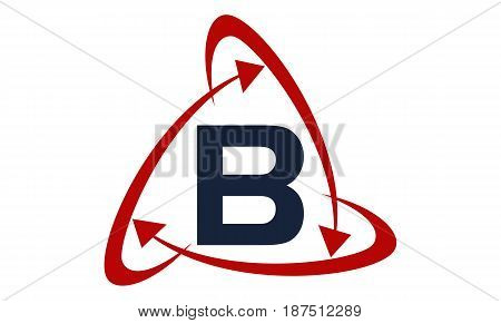 This image describe about Online Marketing Business Distribution Letter B