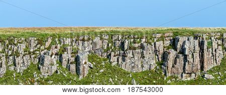 Layer Of Igneous Rocks In The Isle Of Skye, Scotland