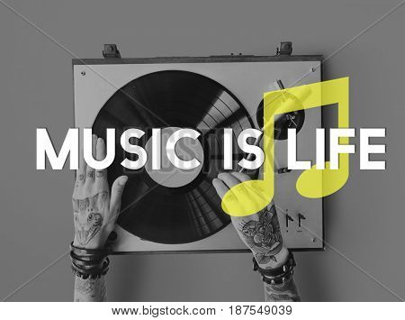 Listen Music Entertain Melody Harmony