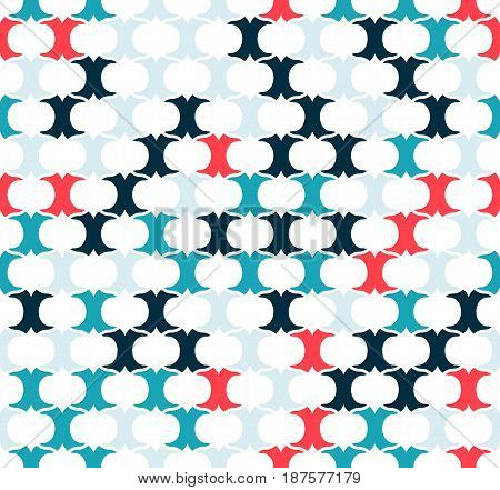 Abstract background in Oriental style. Bright colors. Mosaic of colors and shapes.