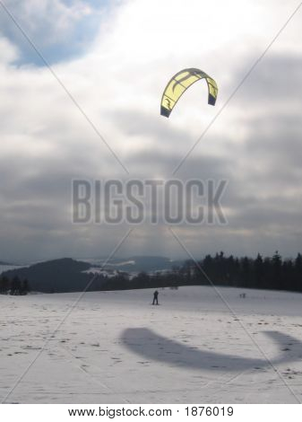 Snowkiting