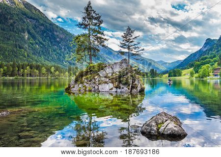 Lake Hintersee, Bavaria, Germany