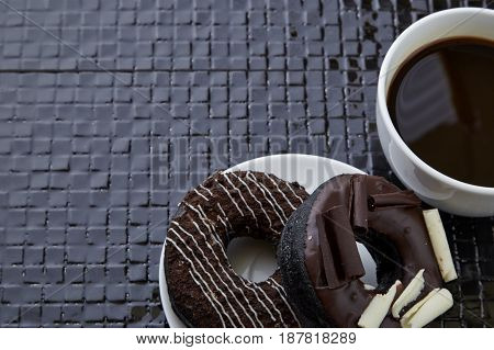 Donut With Coffee