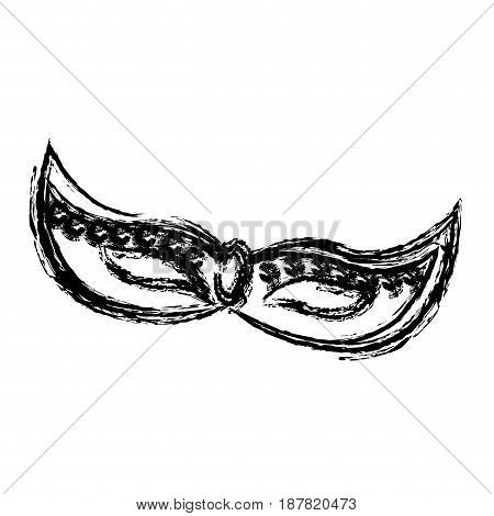 brazilian carnival mask celebration image vector illustration