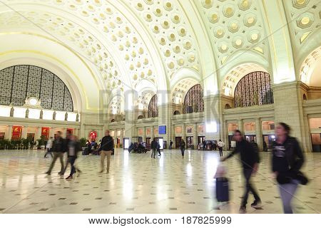 Main Hall of Washington Union station -  2017