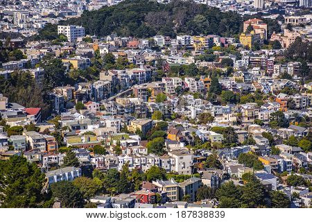 San Francisco Busy And Squished