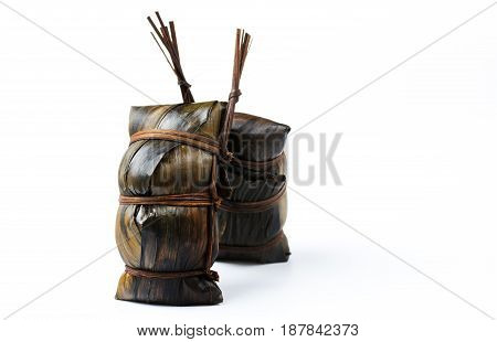 Zongzi, Traditional Chinese Food Isolated