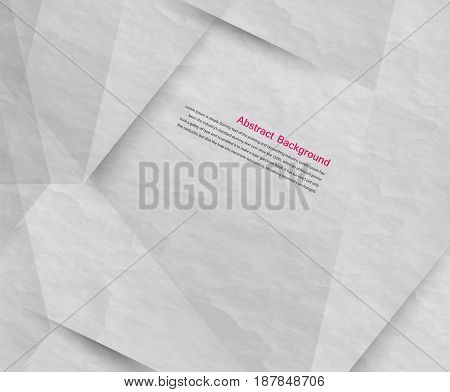 abstract background. Origami geometric. design web illustration