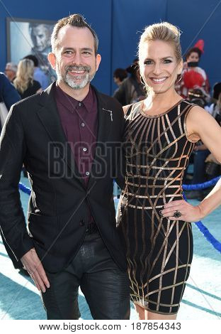 LOS ANGELES - MAY 18:  Geoff Zanelli and Jen Jardine arrives for 
