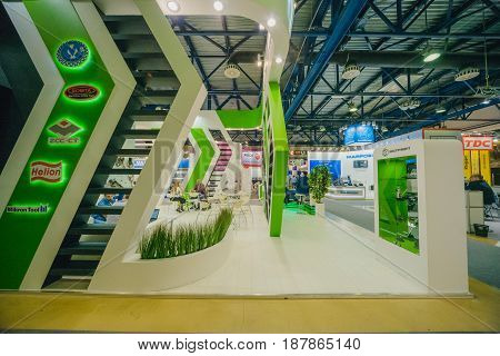 MOSCOW RUSSIA Expocentre - MAY 15-19 2017: 18th international specialized exhibition 