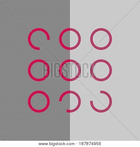 icon stock vector illustration flat design style