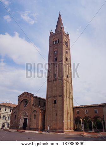 San Mercuriale church Forlì Italy San Mercuriale church Forlì Italy