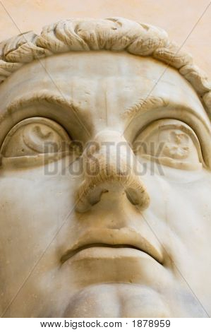 Leiter der antike Statue