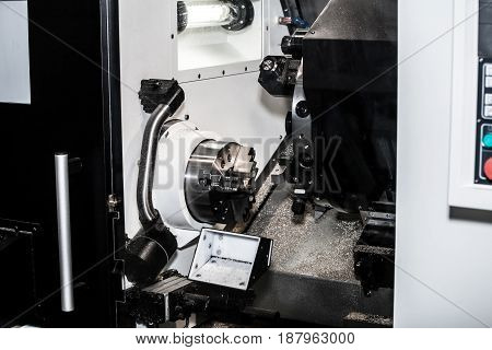 CNC Turning Center for high productivity turning and milling with exceptional speed, power, and capacity.