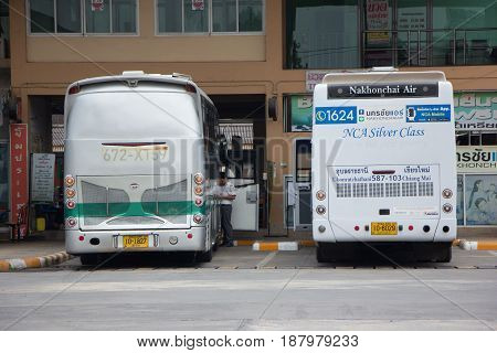 Bus Of Nakhonchai Air. Route Chiangmai And Ubon Ratchathani.
