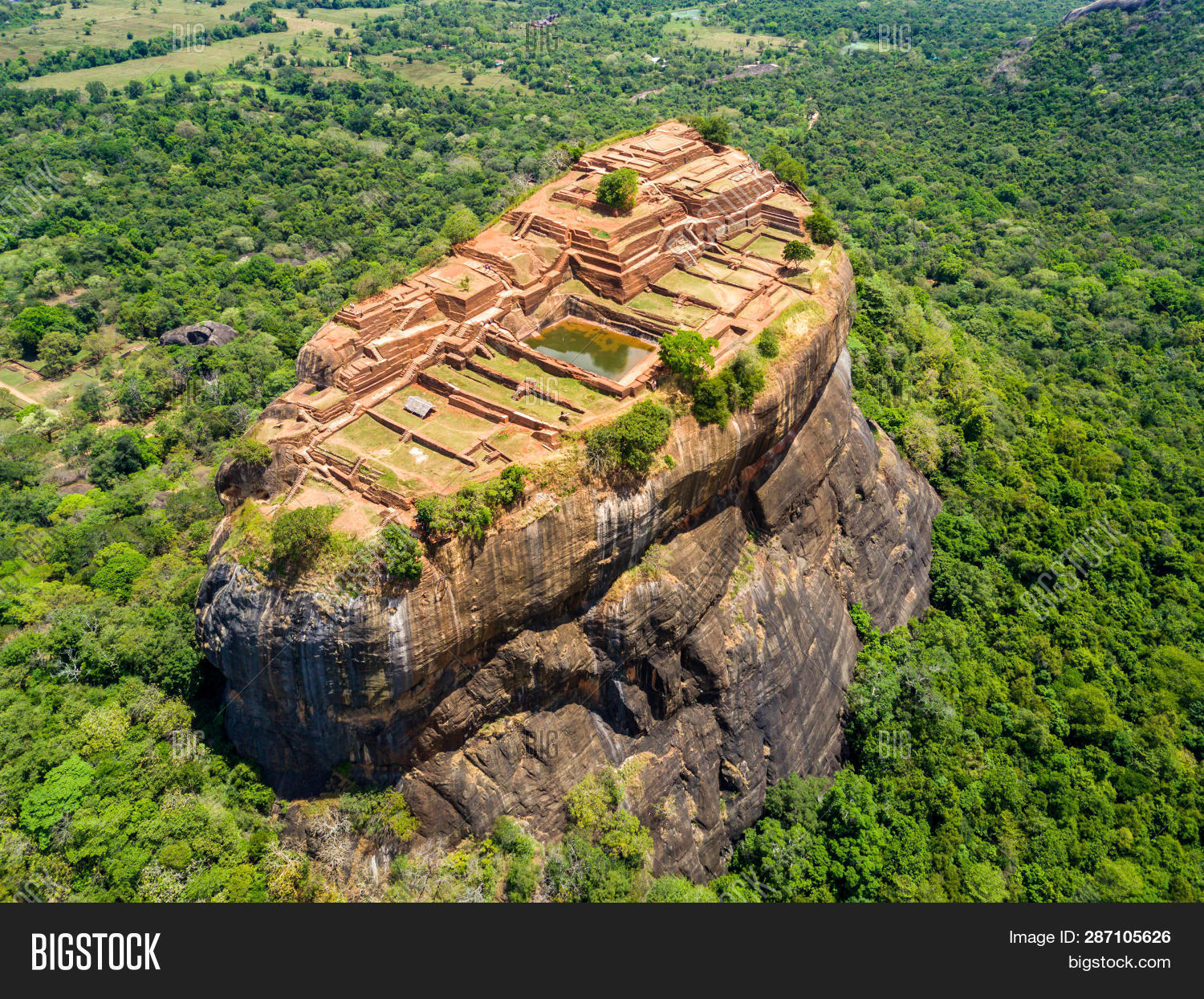 Aerial View Above Image Photo Free Trial Bigstock