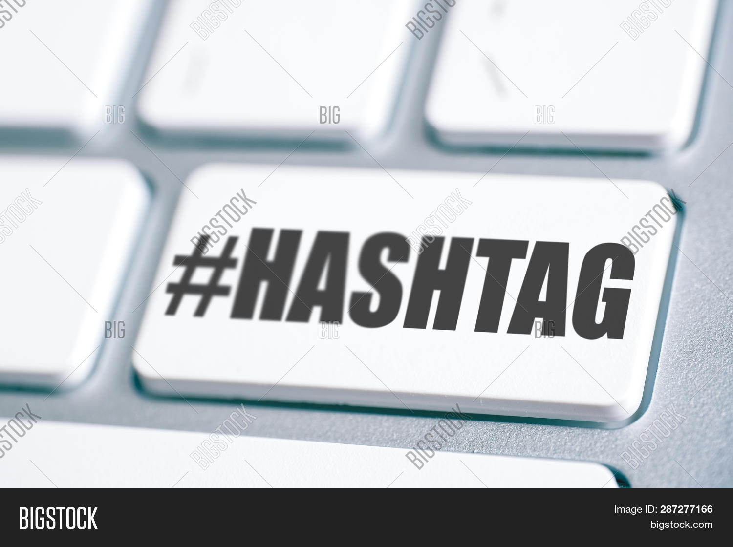 Word Hashtag Sign On Image Photo Free Trial Bigstock