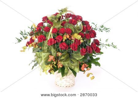 Koš růží