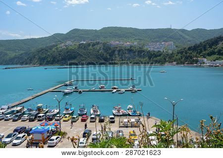 Amasra,bartin,turkey-may 15, 2016: Amasra Is A Small Sea Resort Town In Bartin - Blacksea Region In 