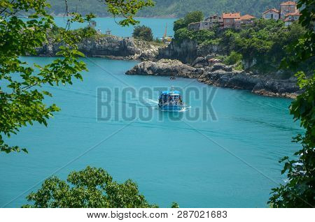 Amasra Is A Small Sea Resort Town In Bartin - Blacksea Region In Turkey .many Domestic And Foreign T