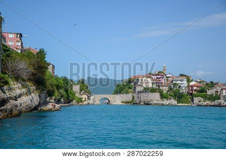 Amasra Is A Small Sea Resort Town In Bartin - Blacksea Region In Turkey .many Domestic And Foreign T