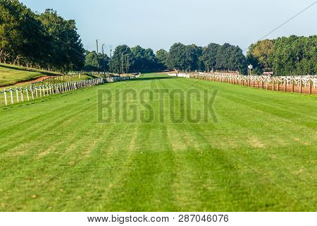 Horse Race Grass Training Track  Landscape