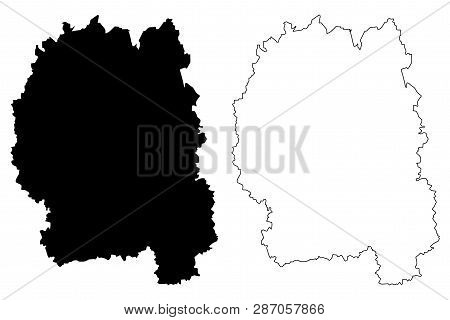 Zhytomyr Oblast (administrative Divisions Of Ukraine, Oblasts Of Ukraine) Map Vector Illustration, S