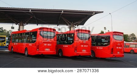 Group Of Phuong Trang Buses