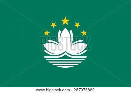 Vector Flag Of Macau, Macao