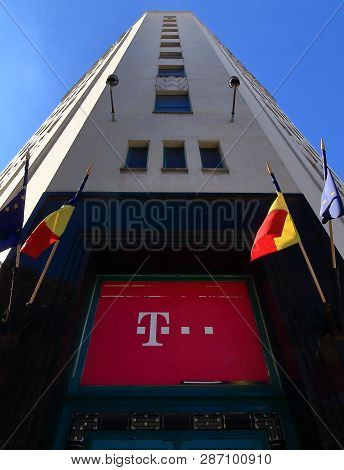 Telekom Building, In Bucharest, Romania.