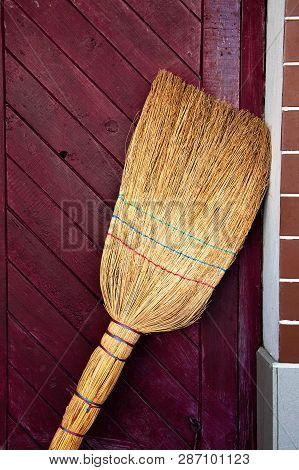 Brooms For Cleaning, Handmade. Made From Sorghum.
