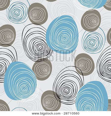 Seamless Scribble Vector Pattern