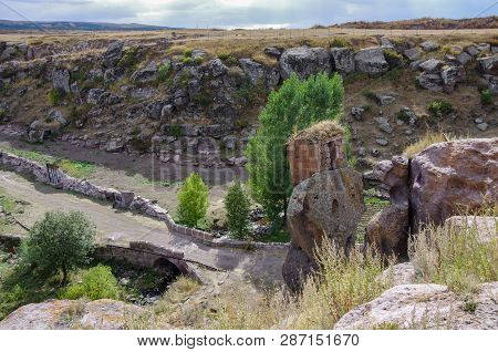 Hermitage Chapel In Harichavank Monastery In Shirak Province, Armenia.