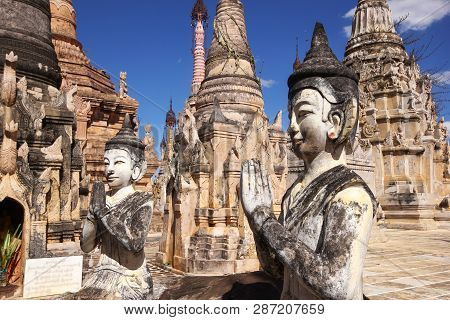 Kakku Tempel Stupa - Shan-staat - Myanmar