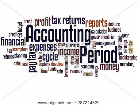 Accounting Period Word Cloud Concept