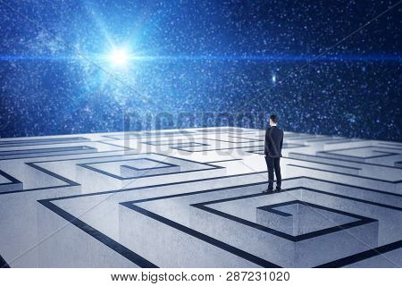 Creative Labyrinth Background
