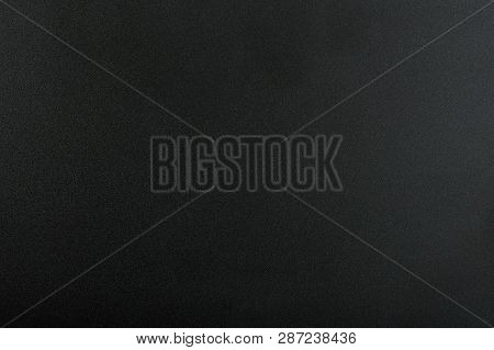 Black Matte Background. Surface Of Abstract Dark Texture