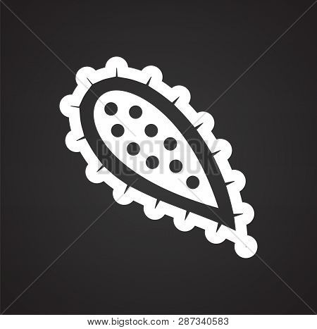 Buta Icon On Black Background For Graphic And Web Design. Simple Vector Sign. Internet Concept Symbo