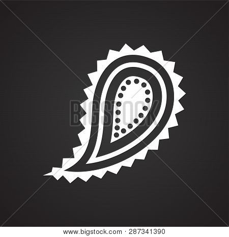 Buta Icon On Black Background For Graphic And Web Design. Simple Vector Sign. Internet Concept Symbo