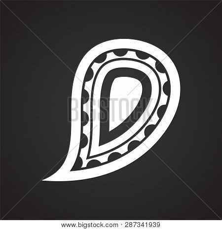 Buta Icon On Black Background For Graphic And Web Design. Simple Vector Sign. Internet Concept Symbo